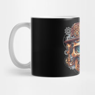 Steampunk Skull Mug